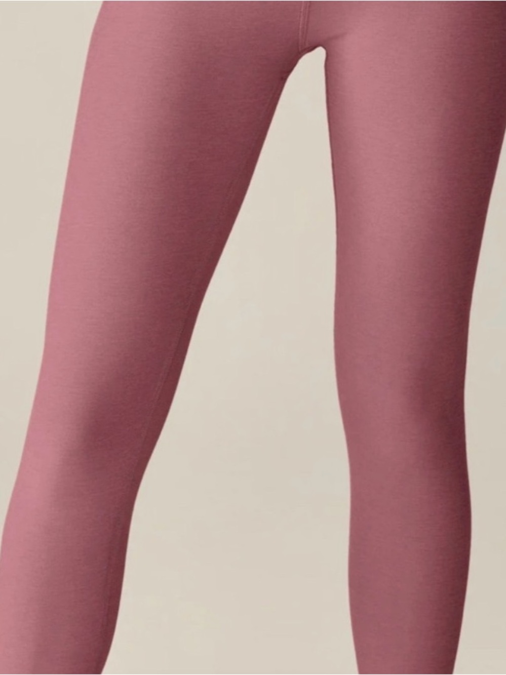 Beyond Yoga Mauve High-Rise Leggings